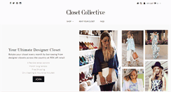 Desktop Screenshot of closetcollective.com
